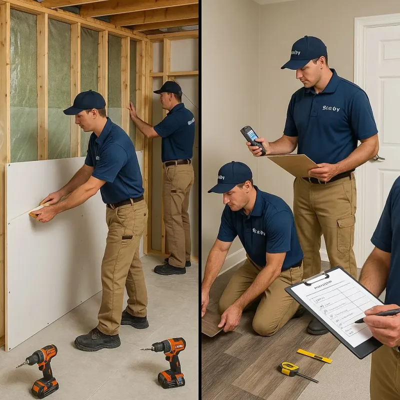 Repairs and Reconstruction process in Bandon, OR